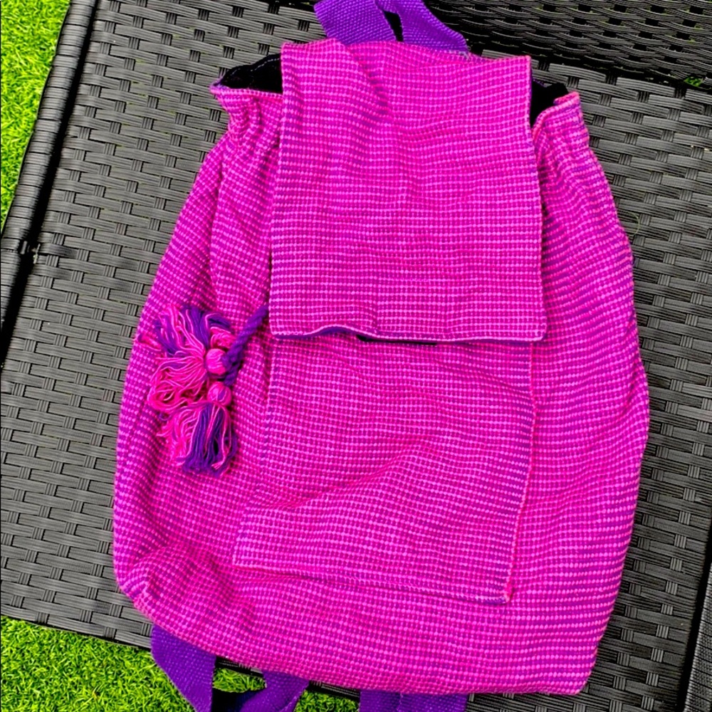 Artisan backpack (purple)